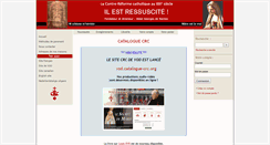 Desktop Screenshot of contre-reforme-catholique.org